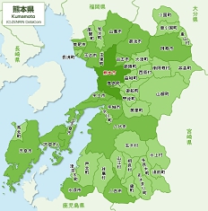 熊本県買取エリアマップ
